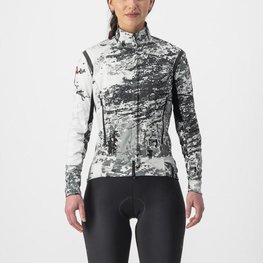 CASTELLI chaqueta aislante - UNLIMITED PERFETTO ROS 2 W - blanco/gris