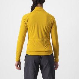 CASTELLI maillot de invierno de manga larga - UNLIMITED TRAIL W - amarillo