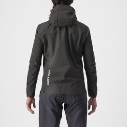 CASTELLI chaqueta impermeable - TRAIL ENDURANCE GT - negro