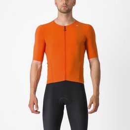 CASTELLI jersey de manga corta - PREMIO BLACK - naranja