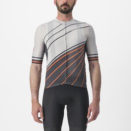 CASTELLI jersey de manga corta - SPEED STRADA - gris