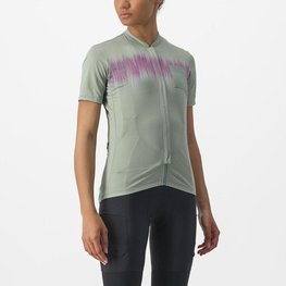 CASTELLI jersey de manga corta - UNLIMITED SENTIERO 2 - verde