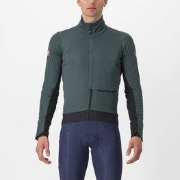 CASTELLI chaqueta aislante - ALPHA DOPPIO RoS - verde