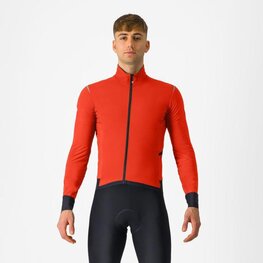 CASTELLI chaqueta aislante - ALPHA FLIGHT ROS - rojo