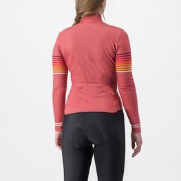 CASTELLI maillot de invierno de manga larga - OTTANTA - rojo