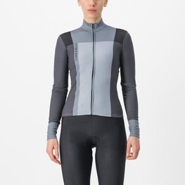 CASTELLI maillot de invierno de manga larga - UNLIMITED W THERMAL - negro