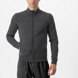 CASTELLI sudadera - VIGORELLI TRACK - gris