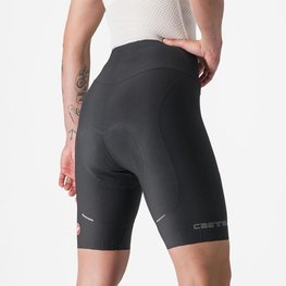 CASTELLI pantalones cortos sin tirantes - ESPRESSO W - negro