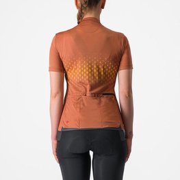 CASTELLI jersey de manga corta - UNLIMITED SENTIERO 3 - naranja