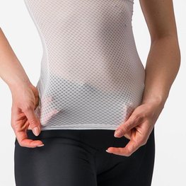 CASTELLI Camiseta de manga corta - PRO MESH W - blanco