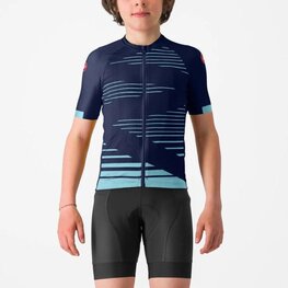 CASTELLI jersey de manga corta - AERO KID - azul