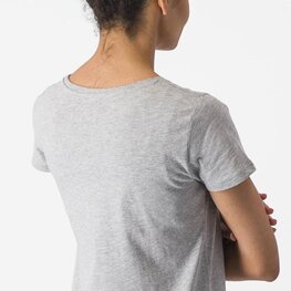 CASTELLI Camiseta de manga corta - CLASSICO W - gris