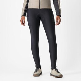 CASTELLI pantalones largos con tirantes - UNLIMITED CARGO DT W - negro