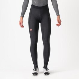 CASTELLI pantalones largos sin tirantes - ESPRESSO W - negro