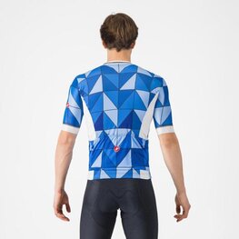 CASTELLI jersey de manga corta - HERITAGE - azul
