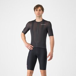 CASTELLI pantalones cortos de tirantes - UNLIMITED ENDURANCE - negro