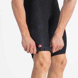 CASTELLI pantalones cortos de tirantes - UNLIMITED ENDURANCE - negro