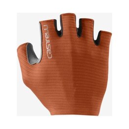 CASTELLI guantes de dedos cortos - ESPRESSO - marrón