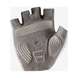 CASTELLI guantes de dedos cortos - ESPRESSO - azul claro