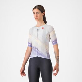CASTELLI jersey de manga corta - AERO PRO 8S - púrpura