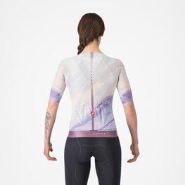 CASTELLI jersey de manga corta - AERO PRO 8S - púrpura