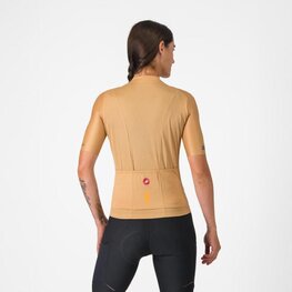 CASTELLI jersey de manga corta - UNLIMITED W - marrón