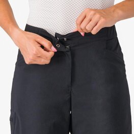CASTELLI pantalones cortos sin tirantes - UNLIMITED ADVENTURE BAGGY W - negro