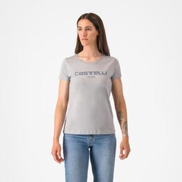 CASTELLI Camiseta de manga corta - CASTELLI ´76 - gris