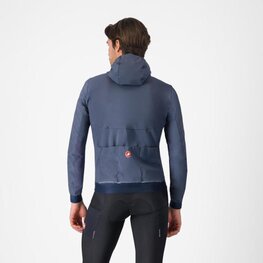 CASTELLI chaqueta cortaviento - FLY UNLTD - azul