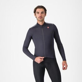CASTELLI maillot de invierno de manga larga - PURO 4 - gris
