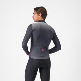CASTELLI maillot de invierno de manga larga - APICE - gris