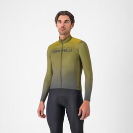 CASTELLI maillot de invierno de manga larga - APICE - verde