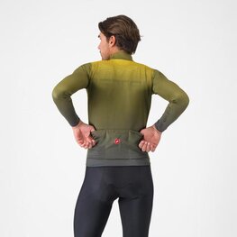 CASTELLI maillot de invierno de manga larga - APICE - verde