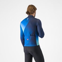 CASTELLI maillot de invierno de manga larga - AMPLIFY - azul