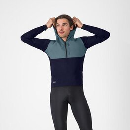 CASTELLI sudadera - UNLIMITED ROAM - azul