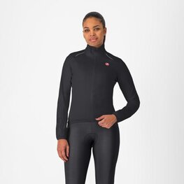 CASTELLI chaqueta impermeable - EMERGENCY 3 W RAIN - negro