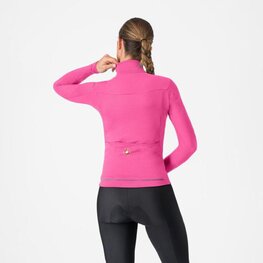 CASTELLI maillot de invierno de manga larga - SFIDA 3 - rosa
