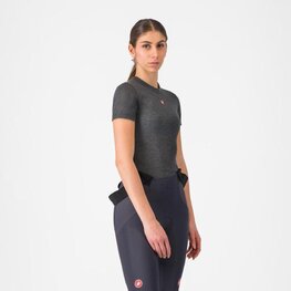 CASTELLI Camiseta de manga corta - MEDIO BASE LAYER W - gris