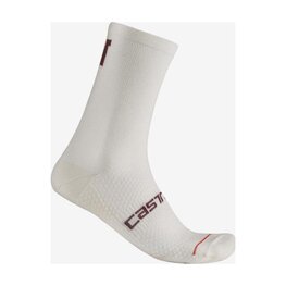 CASTELLI calcetines clásicos - COMO 15 W - blanco