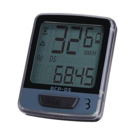 BBB ciclocomputadora - DASHBOARD - gris/negro