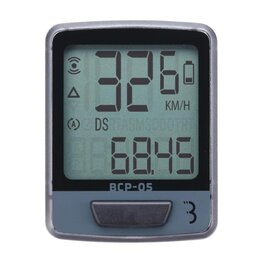 BBB ciclocomputadora - DASHBOARD - gris/negro