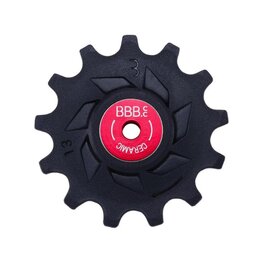 BBB poleas para la palanca de cambios - ROLLERBOYS CERAMIC 11T, 13T - rojo/negro