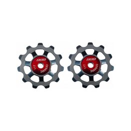BBB poleas para la palanca de cambios - ALUBOYS 11T - rojo/negro