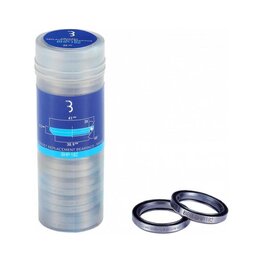 BBB rodamientos - HEADSET BEARING 1,1/8" - 41X6,5MM - plateado