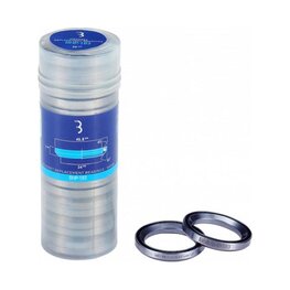 BBB rodamientos - HEADSET BEARING 1,1/4" - 46,8X7MM - plateado