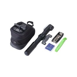 BBB bolsa para bicicleta - COMBISET STOREPACK - negro