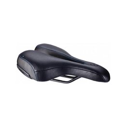 BBB sillín - SPORTPLUS ACTIVE LEATHER 170MM - negro