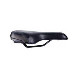 BBB sillín - SPORTPLUS ACTIVE LEATHER 170MM - negro