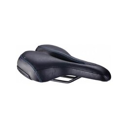 BBB sillín - SPORTPLUS ACTIVE LEATHER 185MM - negro