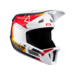 LEATT casco - MTB GRAVITY 2.0 - blanco/rojo